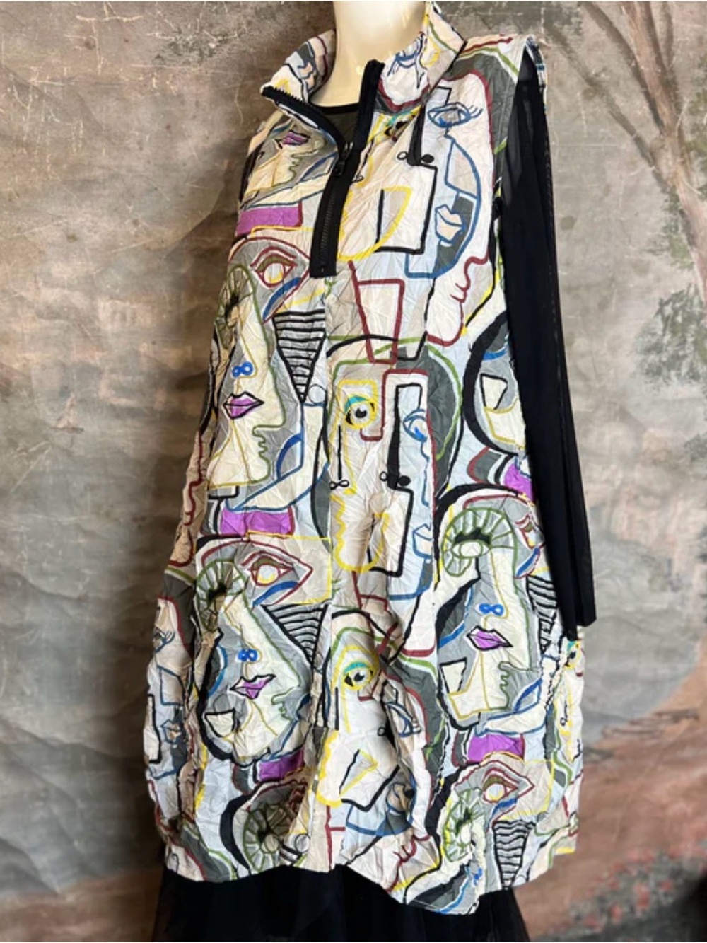 Kozan Aubrey Dress in Miro Pattern Sz 1